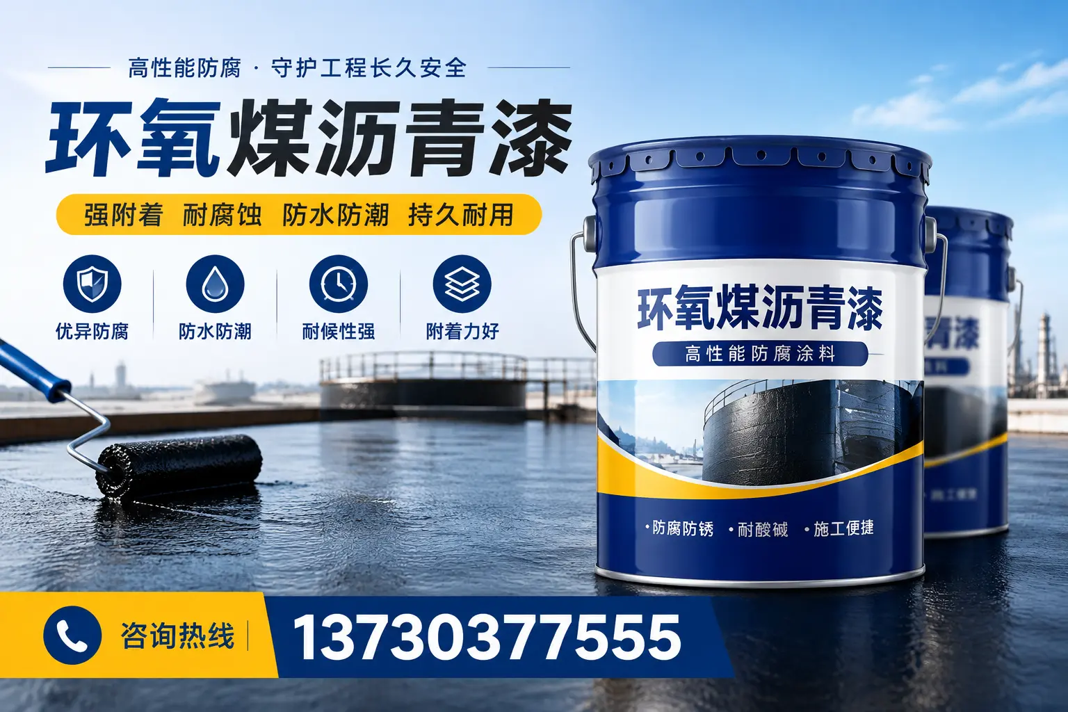 如何判断环氧煤沥青漆的质量?崇左消费者指南